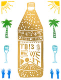 This Is How We Do It Greeting Card 6-Pack Inspired By Music