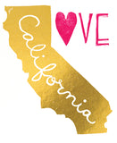 California Love Greeting Card 6-Pack Inspired By Music