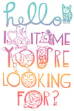Hello Is It Me You're Looking For? Greeting Card 6-Pack Inspired By Music