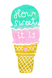 How Sweet It Is Greeting Card 6-Pack Inspired By Music