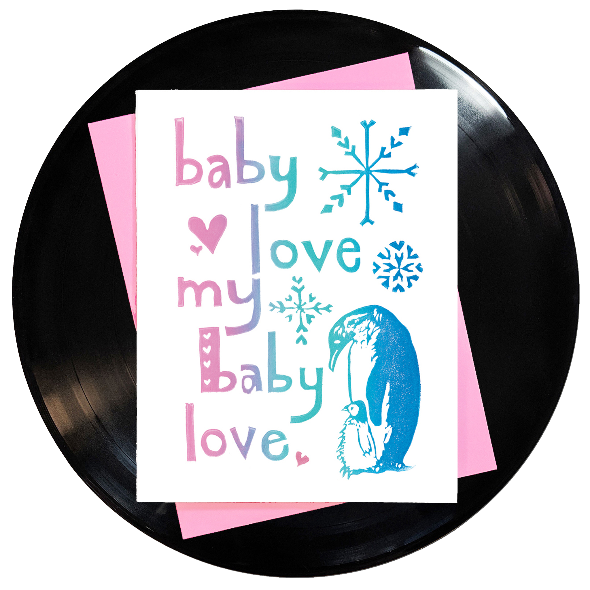 Baby Love My Baby Love Greeting Card 6-Pack Inspired By Music