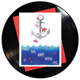 Come Sail Away With Me Greeting Card 6-Pack Inspired By Music