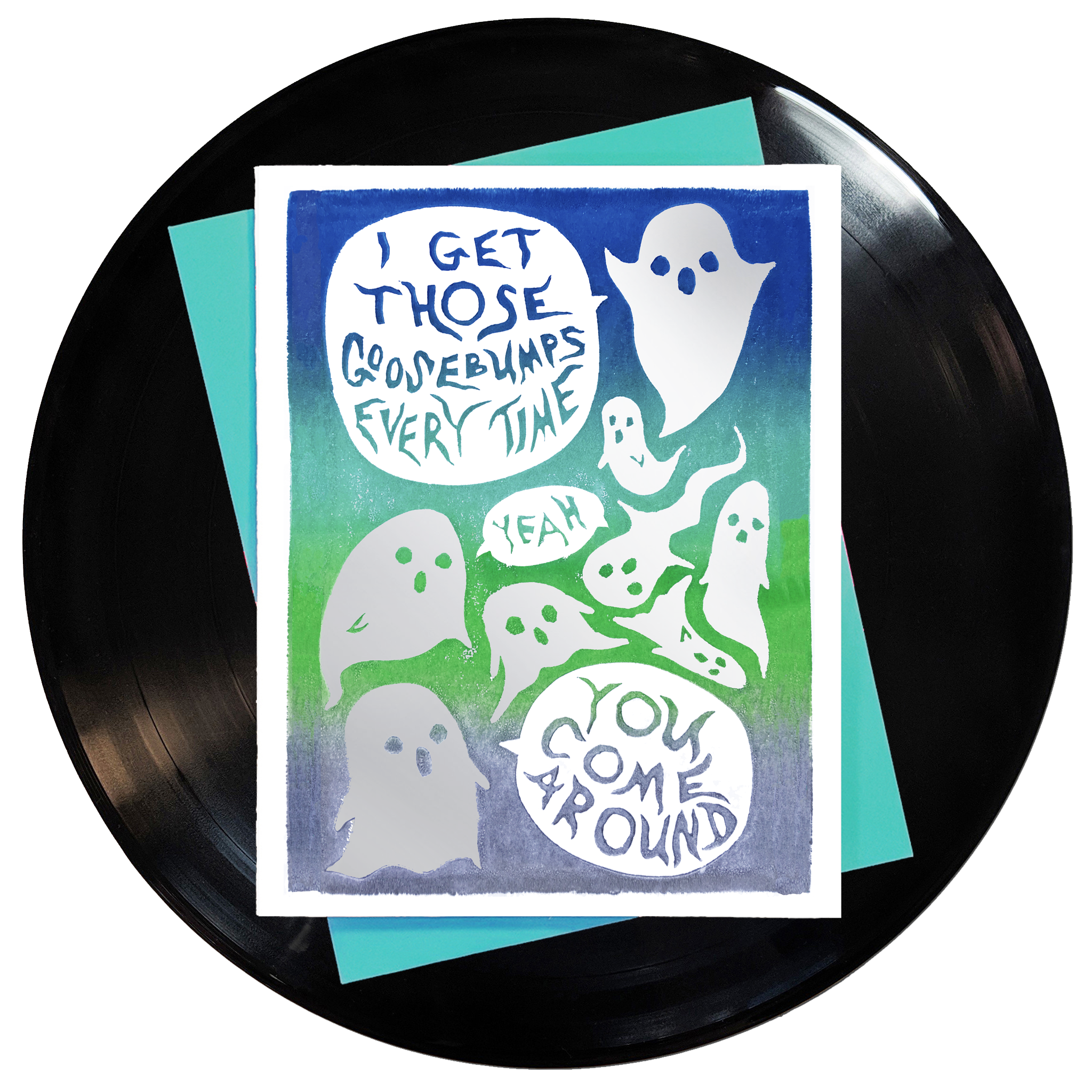 I Get Those Goosebumps Greeting Card 6-Pack Inspired By Music