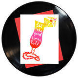 Let the Good Times Roll Greeting Card 6-Pack Inspired By Music