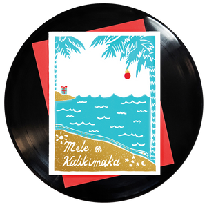 Mele Kalikimaka Greeting Card 6-Pack Inspired By Music