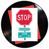 Stop In The Name Of Love Greeting Card 6-Pack Inspired By Music