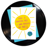 What A Beautiful Face Greeting Card 6-Pack Inspired By Music