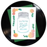 You're The Best Around Greeting Card 6-Pack Inspired By Music