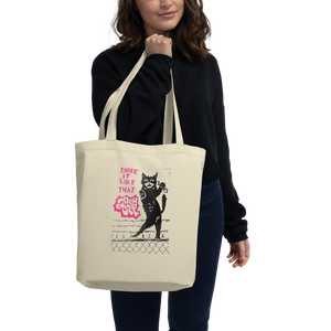 Shake It Like That Alley Cat Eco Tote Bag