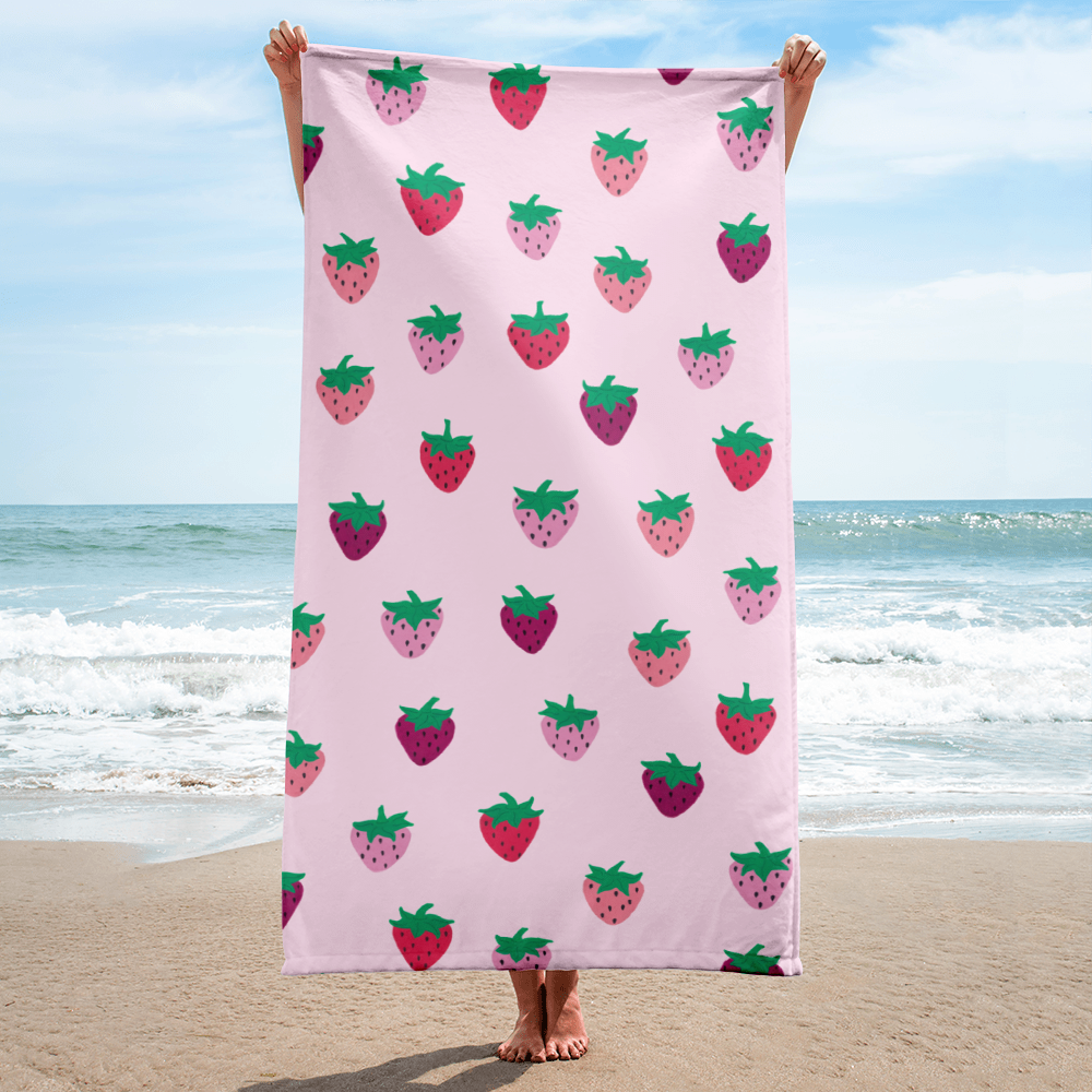 Strawberry Patch Towel