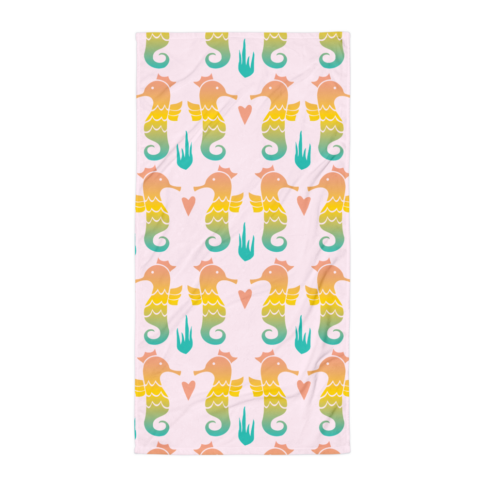 Royal Seahorse Towel