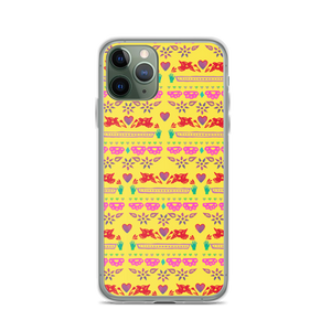 Handmade Love Papel Picado iPhone Case