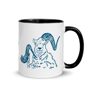 Shout Shout Let It All Out Mug with Color Inside