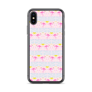 Flamingo Rays iPhone Case