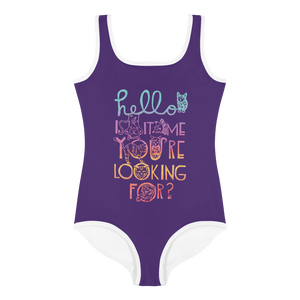 Hello Is It Me You're Looking For Kids Swimsuit