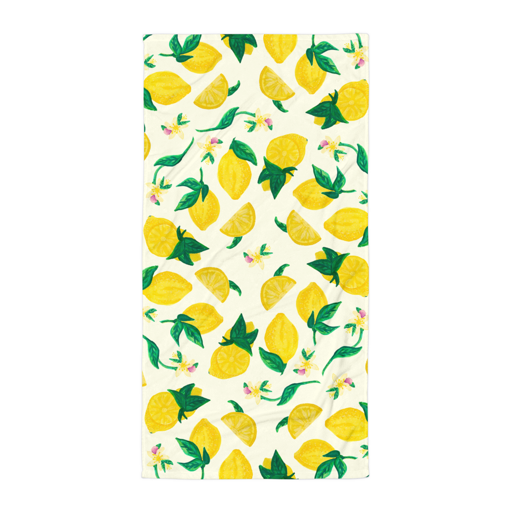 Citrus Blossom Towel