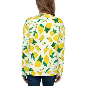 Citrus Blossom Pattern Sweatshirt
