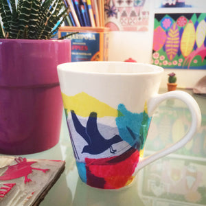 CRAFTERNOON : WATERCOLOR TISSUE MUGS