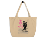 Shake It Like That Alley Cat Large Tote Bag