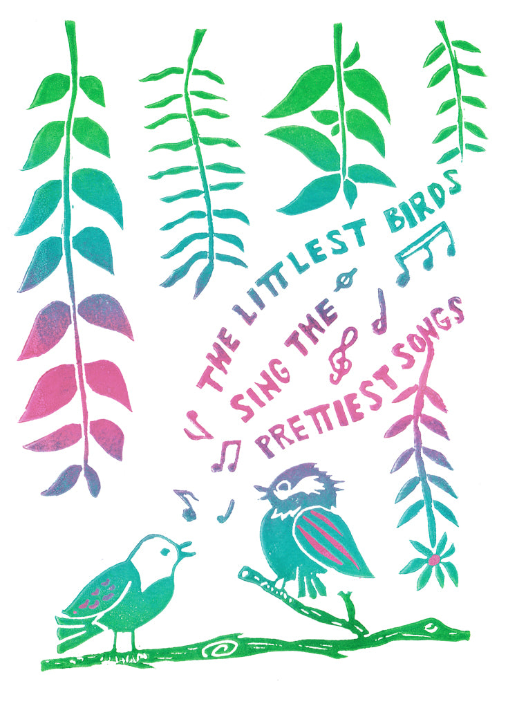 The Littlest Birds Greeting Card 6-Pack Inspired By Music