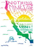 Nothing Comes Close To The Golden Coast Greeting Card 6-Pack Inspired By Music