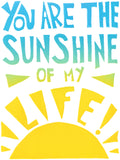 You Are The Sunshine Of My Life Greeting Card 6-Pack Inspired By Music