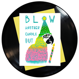 Blow Another Candle Out Greeting Card 6-Pack Inspired By Music