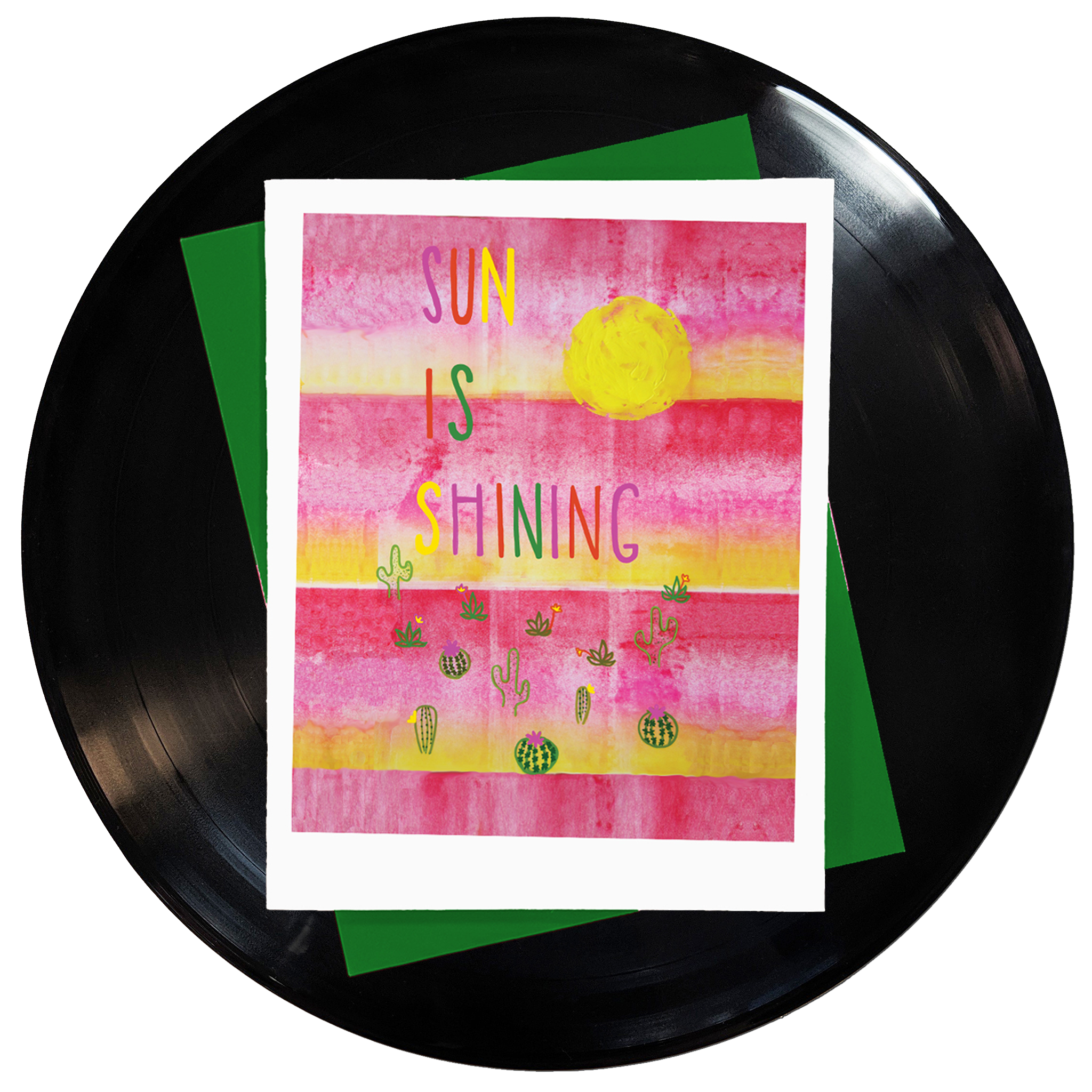 Sun is Shining Greeting Card - SALE! Inspired By Music