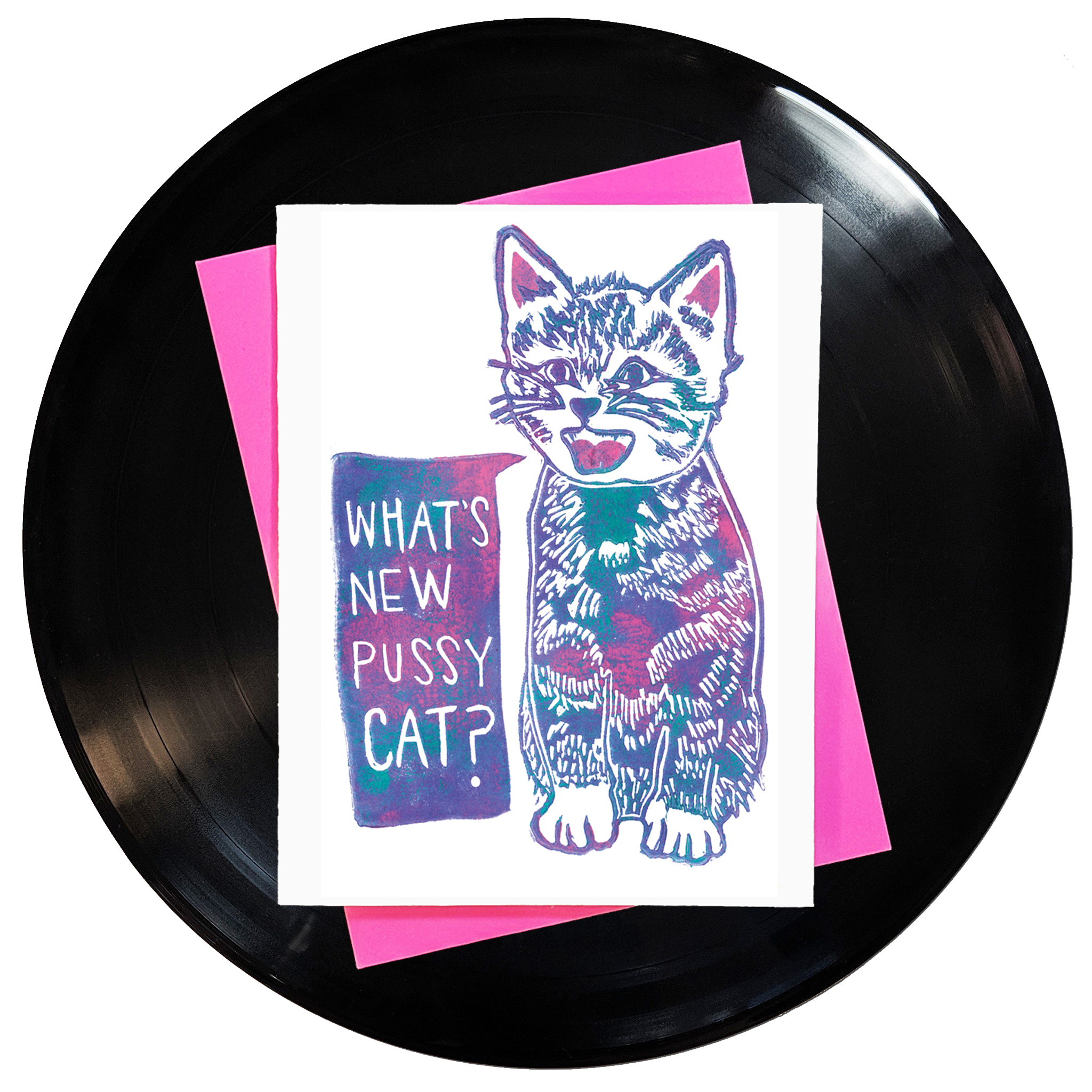What's New Pussycat? Greeting Card 6-Pack Inspired By Music