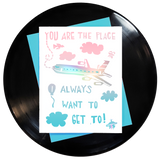 You Are The Place Greeting Card 6-Pack Inspired By Music
