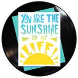 You Are The Sunshine Of My Life Greeting Card 6-Pack Inspired By Music