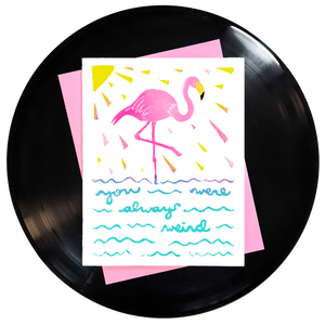 You Were Always Weird Greeting Card 6-Pack Inspired By Music