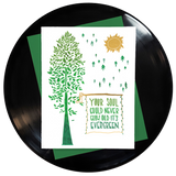 Your Soul Is Evergreen Greeting Card 6-Pack Inspired By Music