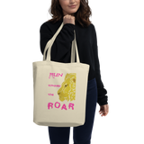 Run Toward The Roar Eco Tote Bag