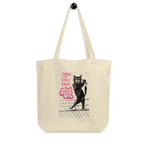 Shake It Like That Alley Cat Eco Tote Bag