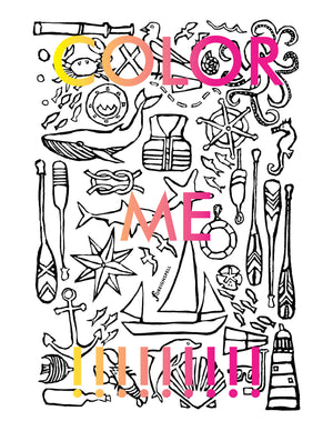 Full Set of 13 Coloring Pages Digital Download