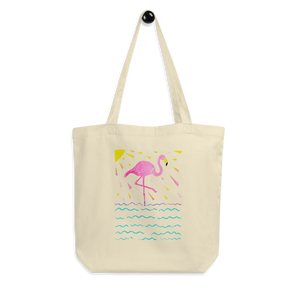Flamingo Rays Eco Tote Bag