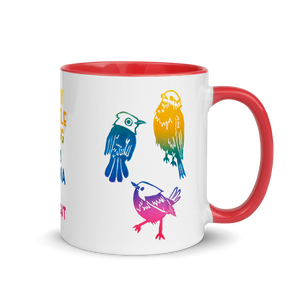 Every Little Thing Is Gonna Be Alright Mug with Color Inside
