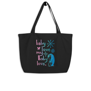 Baby Love My Baby Love Large Eco Tote Bag