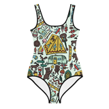 Whimsical Wilderness Youth Swimsuit