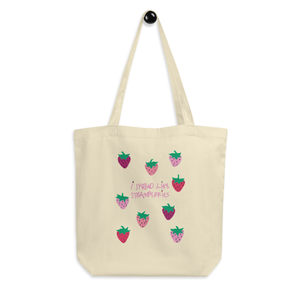 I Spread Like Strawberries Eco Tote Bag