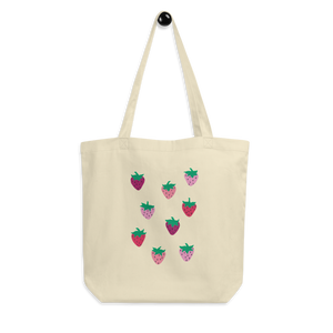 Strawberry Patch Eco Tote Bag