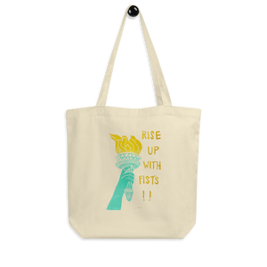 Rise Up With Fists!! Eco Tote Bag