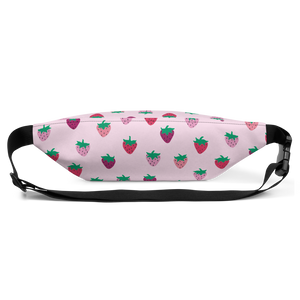 Pink Strawberry Patch Fanny Pack