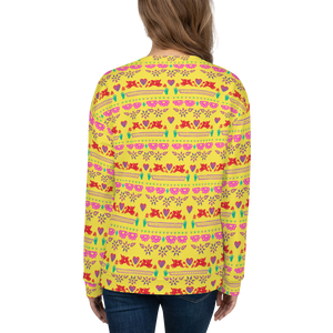 Handmade Love Papel Picado Pattern Sweatshirt