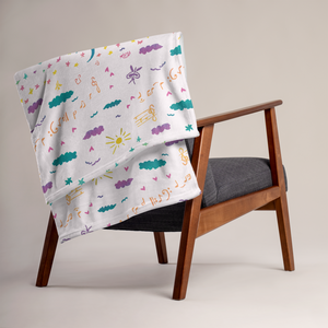 Nature Song Throw Blanket