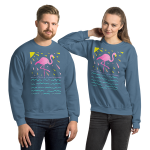 Flamingo Rays Adult Sweatshirt