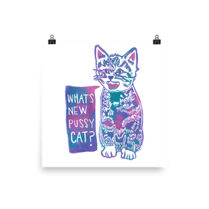 What's New Pussy Cat Art Prints