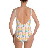 Royal Seahorse One-Piece Swimsuit