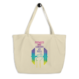 Females Are Strong As Hell Large Eco Tote Bag